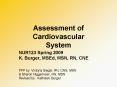 Assessment of Cardiovascular System PowerPoint PPT Presentation