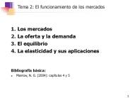 Los mercados