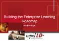 Building the Enterprise Learning Roadmap PowerPoint PPT Presentation