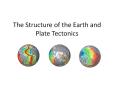 The Structure of the Earth and Plate Tectonics PowerPoint PPT Presentation