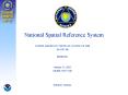 National Spatial Reference System PowerPoint PPT Presentation