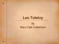 Leo Tolstoy PowerPoint PPT Presentation