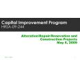 Capital Improvement Program HRSA-09-244 PowerPoint PPT Presentation
