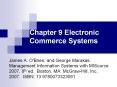 Chapter 9 Electronic Commerce Systems PowerPoint PPT Presentation