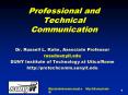 Professional and Technical Communication PowerPoint PPT Presentation