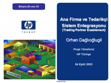 Ana Firma ve Tedarik