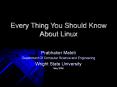 Every Thing You Should Know About Linux PowerPoint PPT Presentation