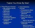 Topics You Know By Now! PowerPoint PPT Presentation