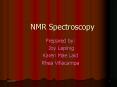 NMR Spectroscopy PowerPoint PPT Presentation