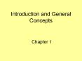 Introduction and General Concepts PowerPoint PPT Presentation