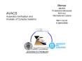 AVACS Automatic Verification and Analysis of Complex Systems PowerPoint PPT Presentation