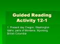 Guided Reading Activity 12-1 PowerPoint PPT Presentation