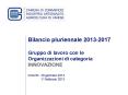 Bilancio pluriennale 2013-2017 Gruppo di lavoro con le Organizzazioni di categoria INNOVAZIONE Incontri:30 gennaio 2013 11 febbraio 2013 PowerPoint PPT Presentation
