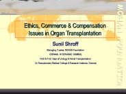 Compensation For Cadaver Organ Donor Families