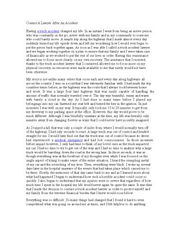 Truck Accident Lawyer