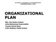 ORGANIZATIONAL PLAN PowerPoint PPT Presentation