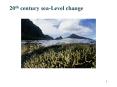 20th century sea-Level change PowerPoint PPT Presentation