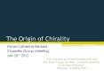 The Origin of Chirality PowerPoint PPT Presentation