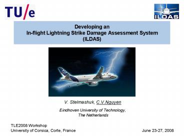Developing an In-flight Lightning Strike Damage Assessment System (ILDAS)