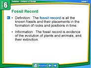 Fossil Record