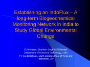 Establishing an IndoFlux 