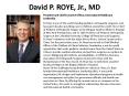 David P. ROYE, Jr., MD PowerPoint PPT Presentation