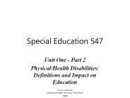 Special Education 547