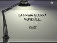 LA PRIMA GUERRA MONDIALE: PowerPoint PPT Presentation