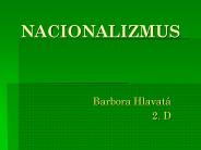 NACIONALIZMUS