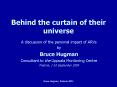 Behind the curtain of their universe PowerPoint PPT Presentation