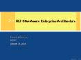 HL7 SOA-Aware Enterprise Architecture PowerPoint PPT Presentation
