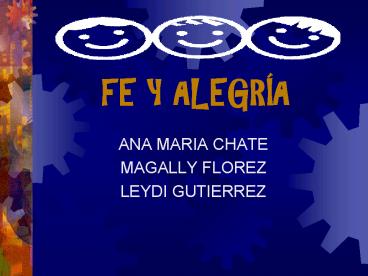 FE Y ALEGR