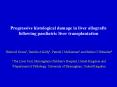 Progressive histological damage in liver allografts following paediatric liver transplantation PowerPoint PPT Presentation