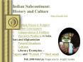 Indian Subcontinent: History and Culture PowerPoint PPT Presentation