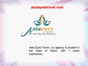 Vietnam Tours by Asia Eyes Travel