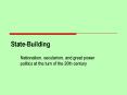 State-Building PowerPoint PPT Presentation