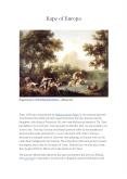 Rape of Europa PowerPoint PPT Presentation