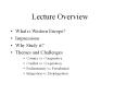 Lecture Overview PowerPoint PPT Presentation