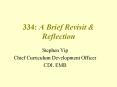 334: A Brief Revisit PowerPoint PPT Presentation