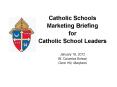 Catholic Schools PowerPoint PPT Presentation