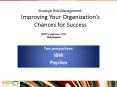 Strategic Risk Management: Improving Your Organization PowerPoint PPT Presentation