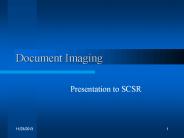Document Imaging