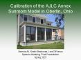 Calibration of the AJLC Annex Sunroom Model in Oberlin, Ohio PowerPoint PPT Presentation