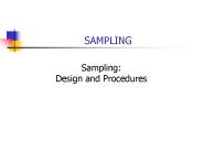SAMPLING