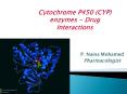 Cytochrome P450 enzymes - Drug Interactions PowerPoint PPT Presentation