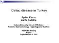 Celiac disease in Turkey PowerPoint PPT Presentation