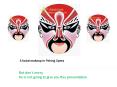 A facial makeup in Peking Opera PowerPoint PPT Presentation