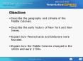 The Middle Colonies PowerPoint PPT Presentation