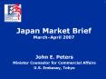 Japan Market Brief March PowerPoint PPT Presentation