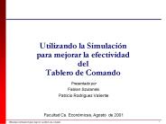 Utilizando la Simulaci